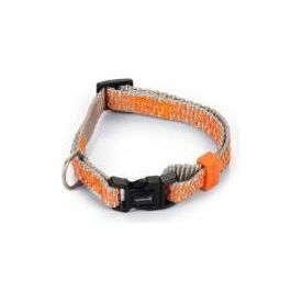 Beeztees Triangle - Halsband Hond - Lichtgrijs - 20-30 cm | Halsbanden