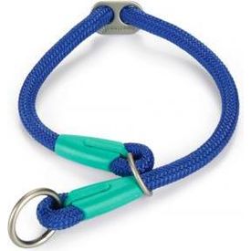 Beeztees Nikra - Halsband Hond - Blauw - 45 cm x 10 mm | Halsbanden