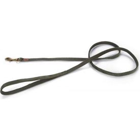 Designed by Lotte Velura - Hondenriem - Fluweel - Groen - 120cmx10mm | Hondenriemen