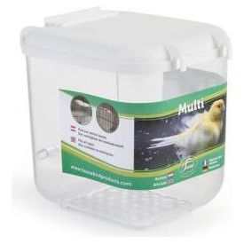 Badhuisje Multi - Vogel - Plastic - 14x11x14 cm | VERZORGING