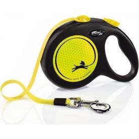 Flexi New Classic - Hondenriem - Neon Band - L - 5M | Flexi lijnen