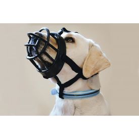 Beeztees Muilkorf - Hond - TPR - Zwart - Maat 2 | MUILKORVEN