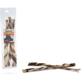 Beeztees Runderkophuid met Pens - Hondensnacks - 30 cm - 3 stuks | Snacks