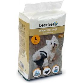 Beeztees - Hondenluier - Zwart - L - 10ST | Overige