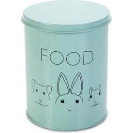 Beeztees Voorraadbus Kanina - Knaagdier - RVS - Mint - 15x20cm | VOER- EN DRINKBAKKEN