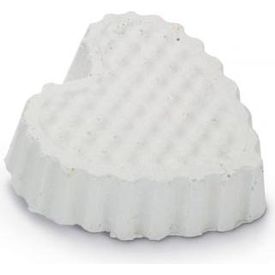 Beeztees Knaagsteen Hart - Knaagdier - Wit - 6x6 cm | SNACKS