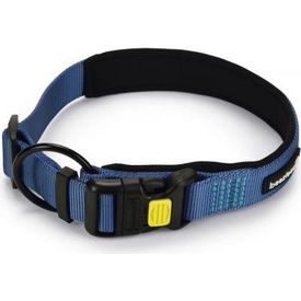 Beeztees Parinca Premium - Hondenhalsband - Nylon - Blauw - 55-60 cm x 30 mm | Halsbanden