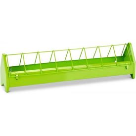 Kippenvoerbak - Metaal - Groen - 50 cm | VOER- EN DRINKBAKKEN