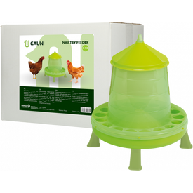 Pluimvee Voertoren 8 Kg Green Lemon Op Pootjes | VOER- EN DRINKBAKKEN