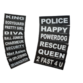 Julius K9 Tekstlabels | Tekstlabels