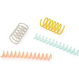 Beeztees Kitten Springveer - Kattenspeelgoed - Plastic - 2 stuks 6x2,5 cm + 2 stuks 11x1,5cm | SPEELGOED