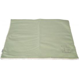 Beeztees Kitten Tilou - Kattendeken - Pluche - Groen - 70x50 cm | Ligkussens & Slaapzakken