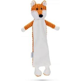 Beeztees Flatino Vos Aaron - Hondenspeelgoed - Pluche - Oranje/Wit - 41x22x7,5 cm | Knuffels
