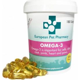 European Pet Pharmacy Omega 3 - 180 tabl | Algemene gezondheid