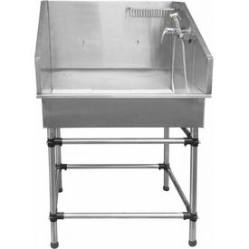 Klein RVS bad op poten incl. kraan | Overige