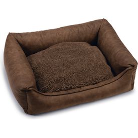 Beeztees Memory Foam Uma - Hondenmand - Bruin - 80x60x22cm | Hondenmanden