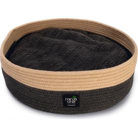 Beeztees Minus One Xana - Kattenmand - Donkergrijs/Bruin - 45x45x14 cm | Manden