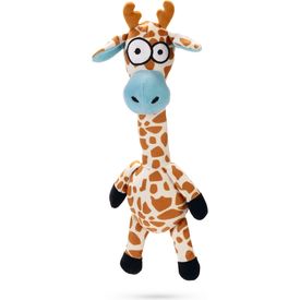 Beeztees Giraffe Zwiep - Hondenspeelgoed - Pluche - Beige - 35x11x7 cm | Knuffels