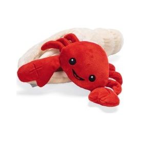 Beeztees Hide and Seek Kreeft - Hondenspeelgoed - Pluche - 25x12x10 cm | Knuffels