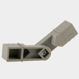 Hoekverbinder 90-180 graden voor koker 20x20x1,5 mm | Verbinders