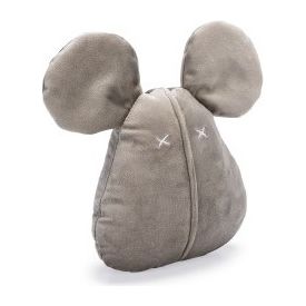 Designed by Lotte Muis Adio - Hondenspeelgoed - Velvet - Grijs - 20x18,5x7 cm | Knuffels