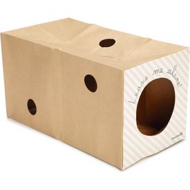 Beeztees Kitten Inja - Kattentunnel - Karton - 22x22x40 cm | SPEELGOED