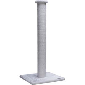 Beeztees Serpa - Krabpaal - Wit - 40x40x90 cm | KRABPALEN