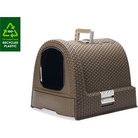 Curver - Kattenbak - Mokka - 51x38,5x39,5 cm | Kattenbakken