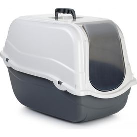 Beeztees Romeo - Kattenbak - Grijs/Wit - 57x39x41 cm | Kattenbakken