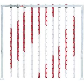 Puppy kettingwand | Veldmateriaal