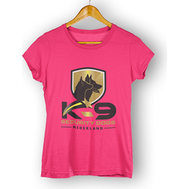 T-shirt Dames Roze - K9 Securitydogs | Shirts