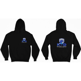 Hoodie Unisex Zwart - K9 Securitydogs | Truien & Hoodies