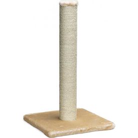 Beeztees Gina - Krabpaal - Beige - 34x34x60 cm | KRABPALEN