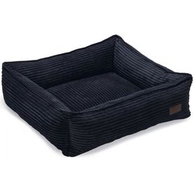 Designed by Lotte Ribbed - Hondenmand - Antraciet - 65x60x20 cm | Hondenmanden