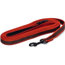 Beeztees Weblijn - Nylon - Rood - 5M | Hondenriemen