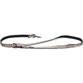 Beeztees Parinca Premium - Hondenriem - Nylon - Lichtgrijs - 200 cm x 20 mm | Hondenriemen