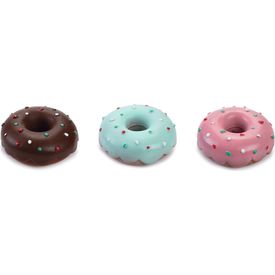 Beeztees Doggy Donuts - Hondenspeelgoed - Latex - Assorti - Dia. 12 cm | Latex speelgoed