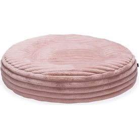 Designed by Lotte Reza - Hondenkussen - Rond - Roze - 95x95x20 cm