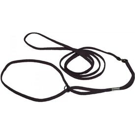 Showlijn rond - Plat - Zwart