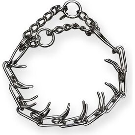 Prikhalsband hond - 9 schakels - 3,8mm - Verchroomd | Correctie halsbanden