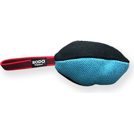BODO honden bijtrol rugbybal - Katoen/Nylon - 16x10cm | Bijtrollen en kussens