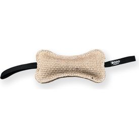 BODO bijtrol hondenbot - Jute - 22x6cm - 2 handvaten | Bijtrollen en kussens