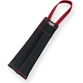 BODO honden bijtrol - Katoen/Nylon - 30x10 cm - Zwart | Bijtrollen en kussens