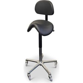 Ergo-chair, originele zadelzit met rugleuning | Kleding en salontoebehoren