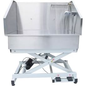 Klein elektrisch verstelbaar RVS bad | Overige