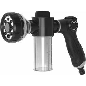 Sproeikop met shampooreservoir