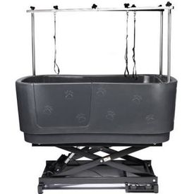 Elektrisch verstelb. kunststof bad incl. beugel