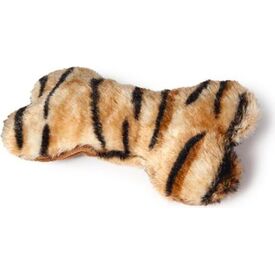 Karlie - Hondenspeelgoed - Pluche - Zwart/Lichtbruin - 20x12x5 cm