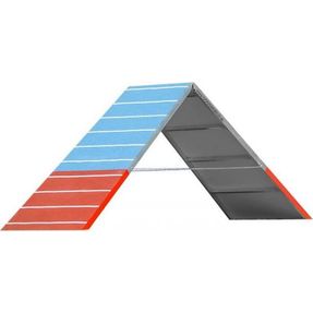 Agility A-Wand - met bekleding | Veldmateriaal