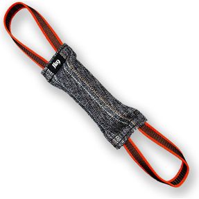 Julius-K9 bijtrol - Katoen/nylon - 20x5cm - 2 handvaten | Bijtrollen / kussens